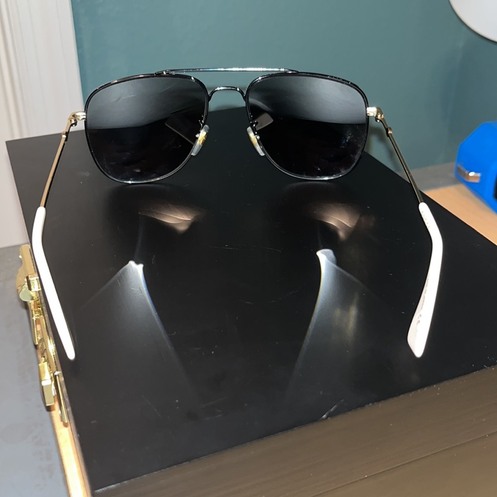 Gucci Men’s Aviator Sunglasses GG0514S 001 - Picture 5 of 7